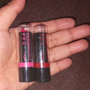 Two Lipsticks Red And Pink Shades Only In ₹99