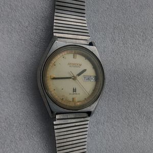 Vintage Allwyn Day-Date Automatic Watch Old.