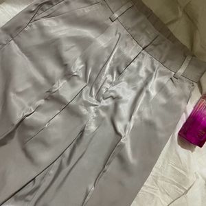 H&m Satin Wide Leg Pants