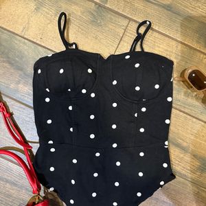 Polka Dot Body Suit