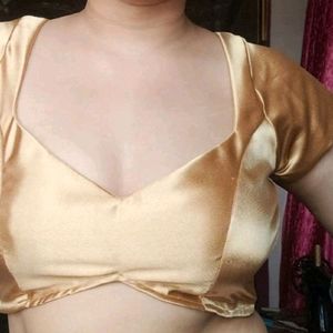 Golden Blouse Padded