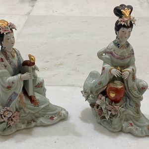 Price Drop‼️Combo Of 2 Porcelain Showpiece