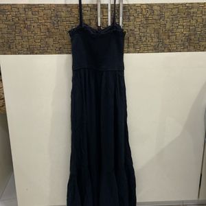 maxi dress black colour