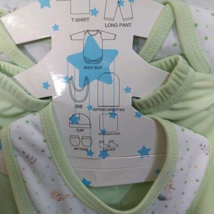 9 Pieces Gift Cloth Breathable Fabric Set for Baby