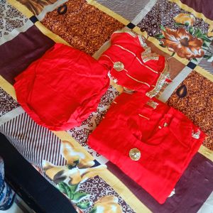 Karva Chauth Special Red Colour Suit