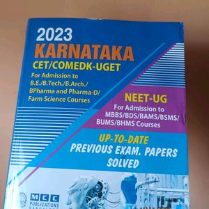 K-CET And NEET Solved Paper