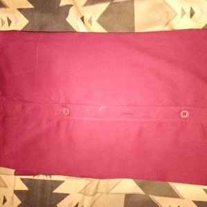 Maroon Shirt M Size