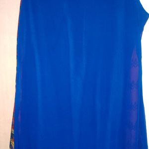 Beautiful Georgette Kurti With Inner.. Freebie Inc