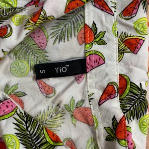 Summer Fruity Crop Top/Shirt