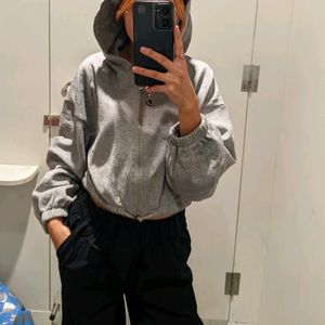 Small Stylish Hoody Cum Sweatshirt.