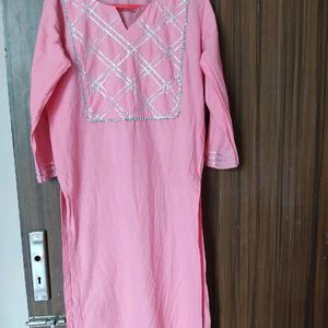 Pink Kurta Set