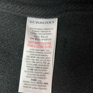 Authentic Burberry coat