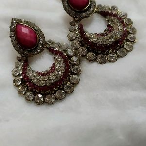 Pink Earrings