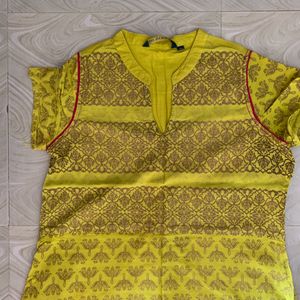 Yellow Kurta