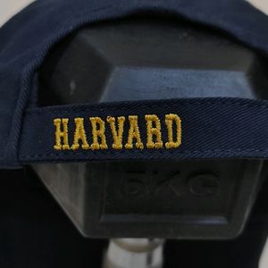 Harvard Men's Navy Blue Cap