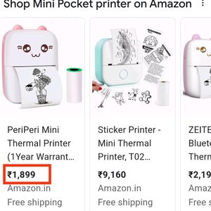 Pocket Mini Printer