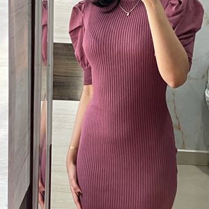 Purple Bodycon Dress!