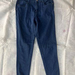 Blue Ankle Legth Jeans