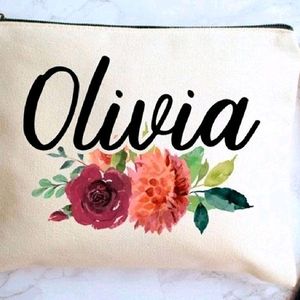 Custom Name Pouches ( Hand-painted )