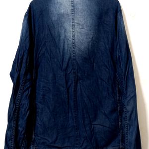 Men Denim Jacket( Chest Size 44) Length 29 Inches)