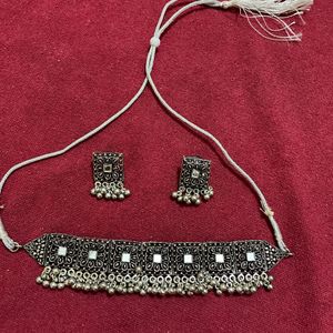 Oxidised Jwellery Set