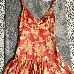 Strappy Floral Dress