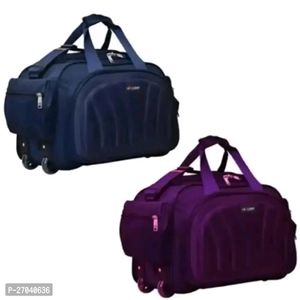 Fancy Nylon Travel Trolley Hand Carry Bags