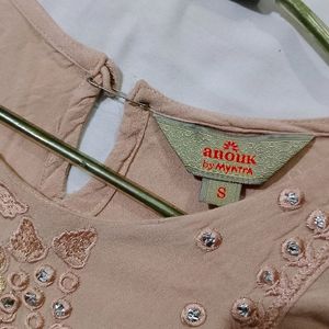 Peach Kurta Set