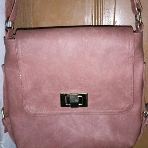 Sling Bag Peach Colour