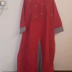 Fusion Brand Kurti In Red