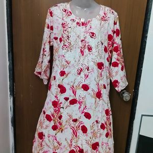 Printed Lacknavi Kurti