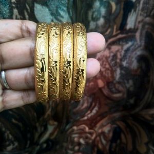 Gold Plated Bangles