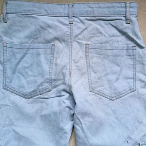 Blue Denim Jeans Waist - 30