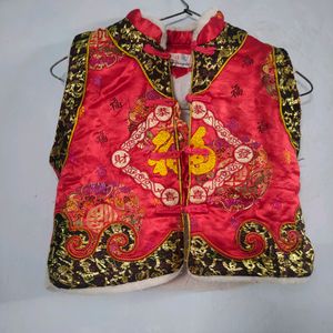 Branded Boy Gram Jacket With Lower