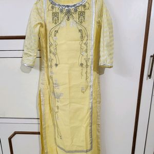 Soothing Sunshine Kurta By Wishful