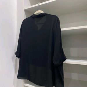 Women's Black Hift Blouse