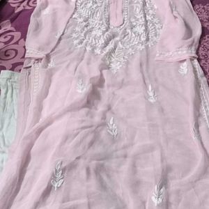 2 Kurta Set Women Chikankari