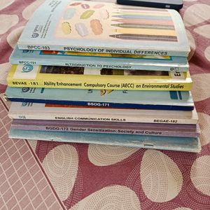 IGNOU - BA (Psychology Honours) 1ST YEAR  BOOKS