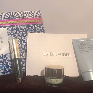 Estee Lauder Skin Care Combo With Pouch New Unused