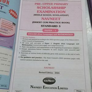 Pre-upper Primary Scholarship Book