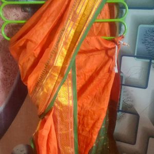 A Beautiful Stitched Baby Saree For 2 To 4 Year Ba