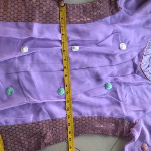 Lavender Salwar Suit