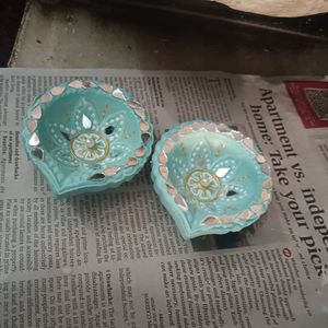 Homemade Diya's