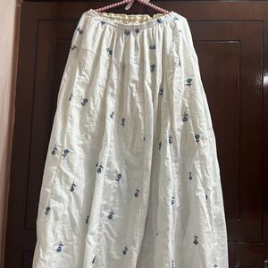 Flared Maxi Skirt