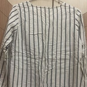 Stripes Formal Top