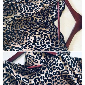 New Leopard Printe Modesty Jumpsuit