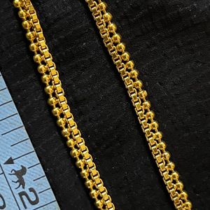 Gold Color Anklets - Simple And Elegant