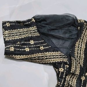 Black Stretchable Blouse....