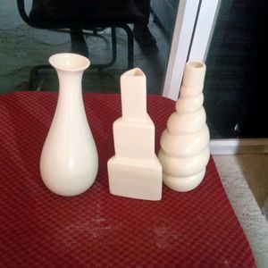 Set Of 3 Piece Flower Vase