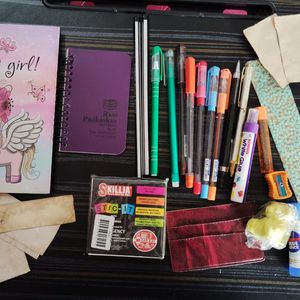 STATIONARY COMBO-JOURNAL DIARY,PEN, PENCIL